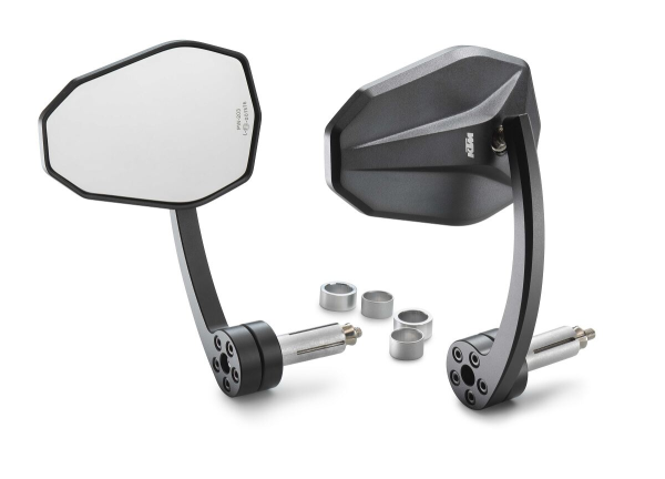 Handlebar end mirror set-0