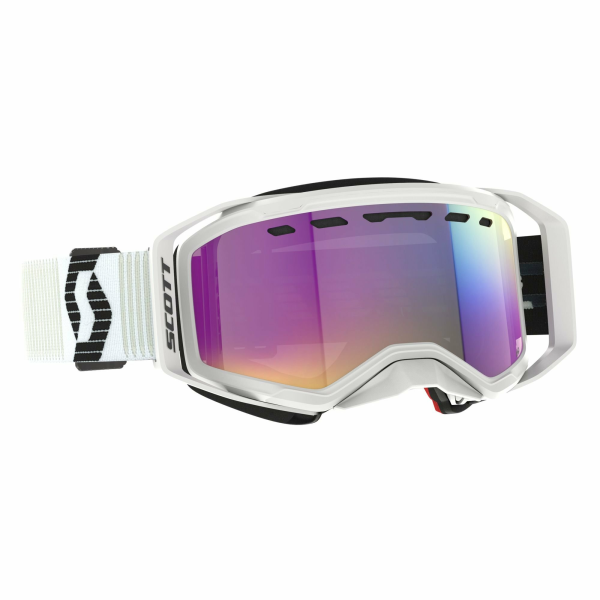Scott Goggle Prospect 2.0 SMB chrome white/black enhancer teal chrome, 1, nordicamoto.ro