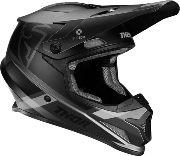 Hlmt Sct Spl Mps Ch/bk 2x Black, Gray 2XL, 1, nordicamoto.ro