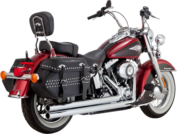 2-into-2 Big Shots Exhaust System Chrome, 2, nordicamoto.ro