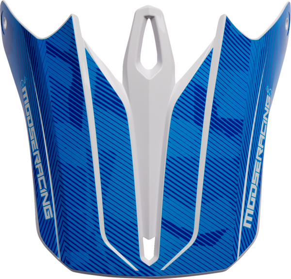 Kit cozoroc casca Moose Racing Agroid Blue/White, 1, nordicamoto.ro