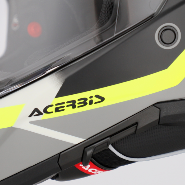 Casca integrala Acerbis Attack Negru/Galben Fluo XXL-0