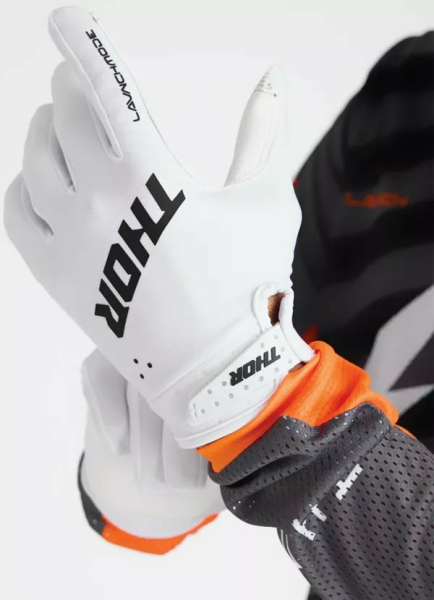 THOR Launchmode Gloves White -5