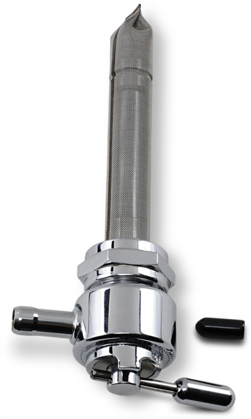 Power-flo Fuel Valve Chrome, 1, nordicamoto.ro