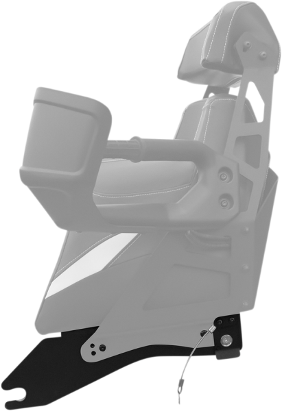 2-up Seat Bracket Black -0