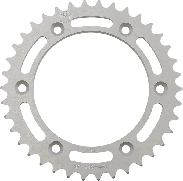 MOOSE RACING Aluminum Rear Sprocket Atv Silver 