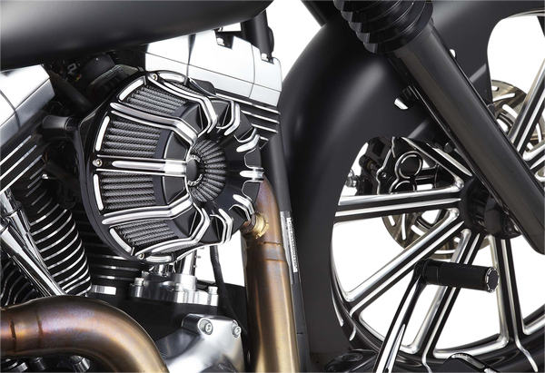 Inverted Series Air Cleaner Kit Black, 2, nordicamoto.ro