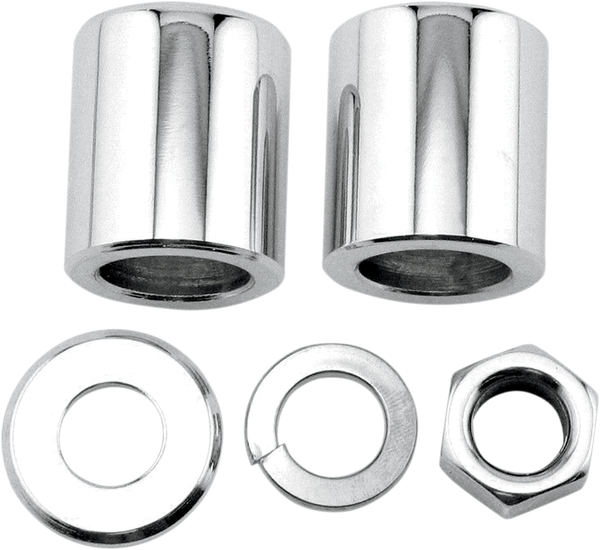 Axle Spacer/nut Kit Silver, 1, nordicamoto.ro