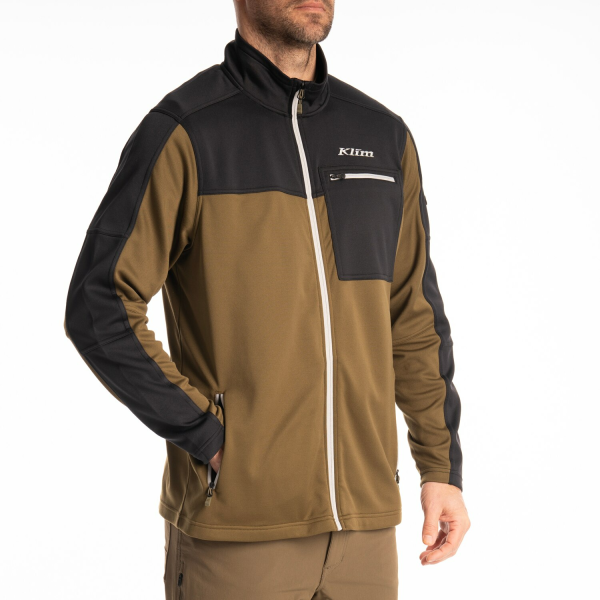 Geaca Snowmobil Klim Glacier Mid Layer Black-27