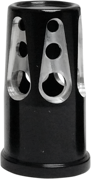 Gatlin Valve Stem Cap Black, Anodized, 1, nordicamoto.ro