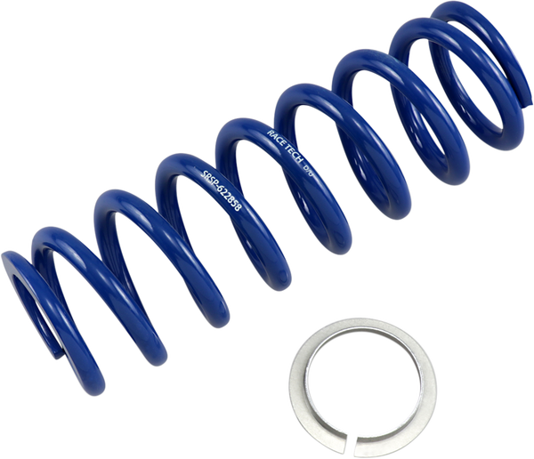 Front/rear Shock Springs Blue, Shot Peened, 1, nordicamoto.ro