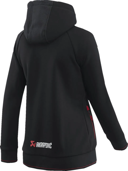 Women's Corpo Full-zip Hoody Black -4