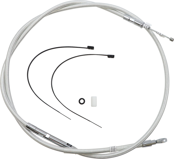 High-efficiency Braided Sterling Chromite Ii® Clutch Cable Silver, 3, nordicamoto.ro