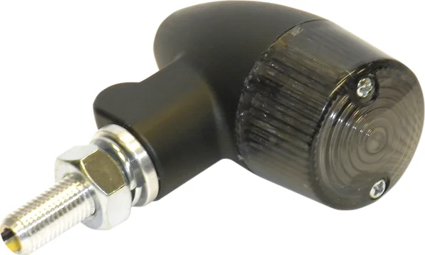 Lămpi de poziție din aluminiu cu LED, negre, 1, nordicamoto.ro