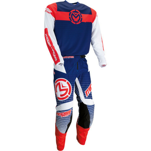 Pantaloni Moose Racing Qualifier Blue/Red/White-0