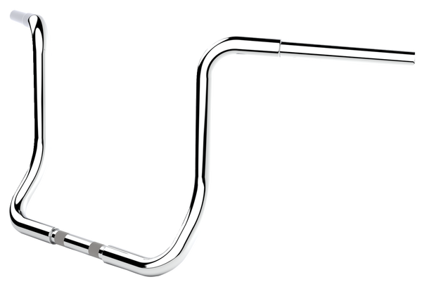 Twin Round Handlebar Silver, 2, nordicamoto.ro