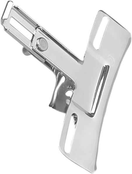 Replacement License Plate Bracket Chrome, 1, nordicamoto.ro