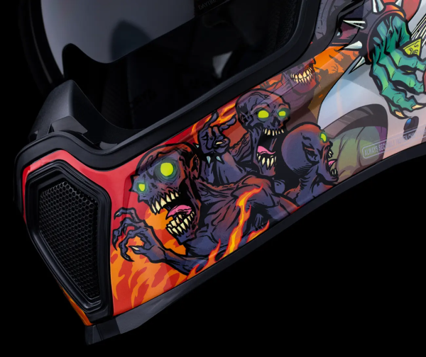 Casca Icon Airflite Blegh Mips Red/Green-7