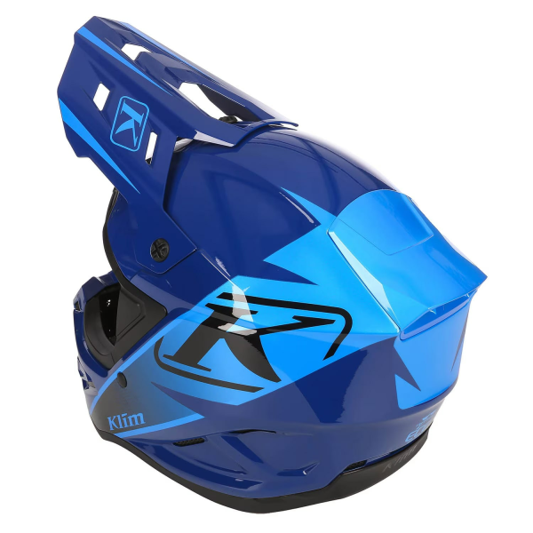 Casca Copii Snowmobil Klim T1 Freeride ECE Descent Nightfall Blue-25