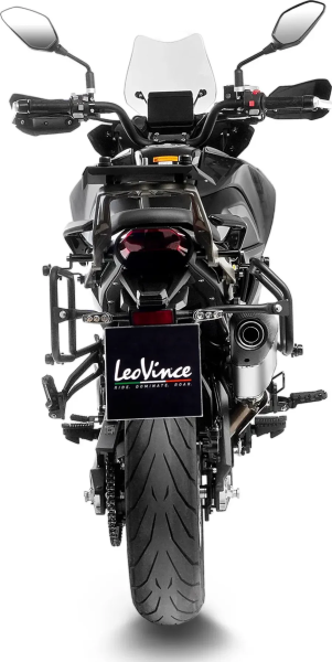 Tobă de eșapament LeoVince LV-14 Titanium Slip-On pentru Benelli TRK 702, 3, nordicamoto.ro
