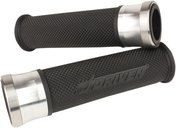 Halo Grips Black, Silver, 1, nordicamoto.ro