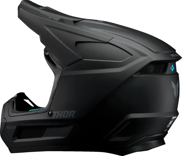 THOR Youth Fleet Blackout Helmet Black -4