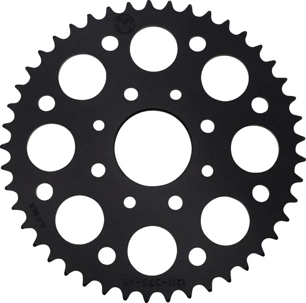 MOOSE RACING Rear Aluminum Sprocket Black -0