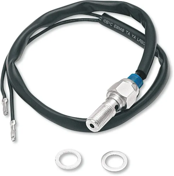 Hydraulic Brake Light Switch Chrome-0
