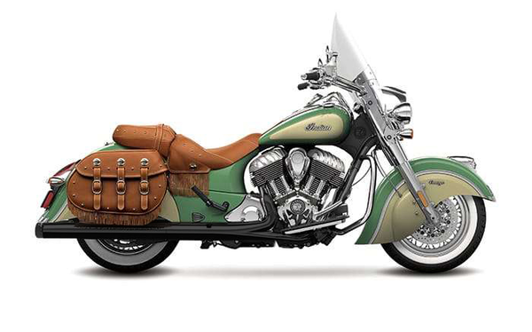 Muffler Slip-on 4(r) Duals For Indian Chief Vintage, Dark Horse Black, 1, nordicamoto.ro