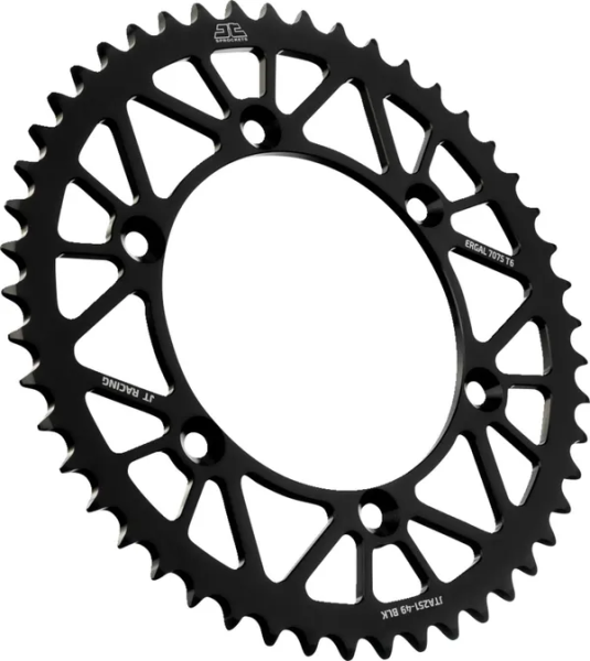 JT SPROCKETS Rear Sprocket Black 