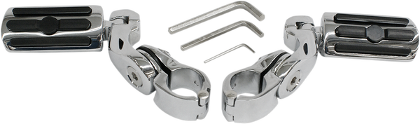 Highway Pegs With Mount Set Kit Black, 2, nordicamoto.ro