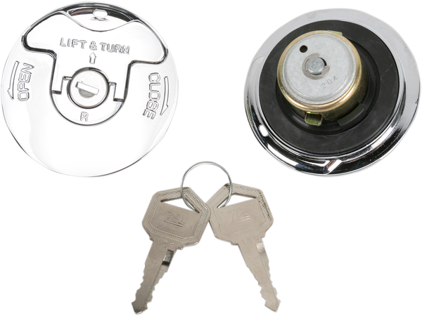 Flush-mount Locking Gas Cap, 2, nordicamoto.ro