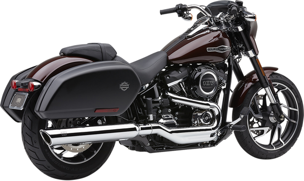 909 Twins Slip-on Muffler Chrome, 1, nordicamoto.ro