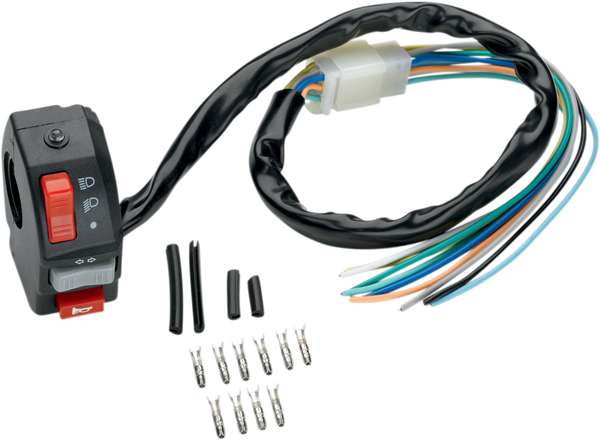 MOOSE RACING Universal Offroad Switch Black, Red, 3, nordicamoto.ro