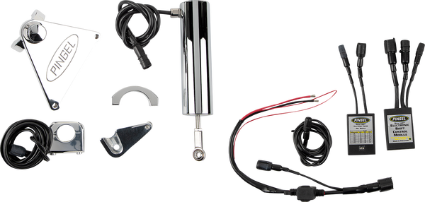 Silver Electric Speed Shifter Kit Silver, 3, nordicamoto.ro