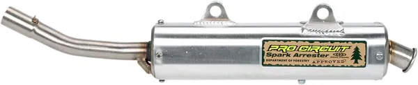 Nature Friendly Spark Arrestor Silencer Brushed-0