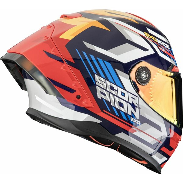 Casca integrala sport SCORPION EXO-RACE AIR KOBRA L Negru/Rosu, 23, nordicamoto.ro