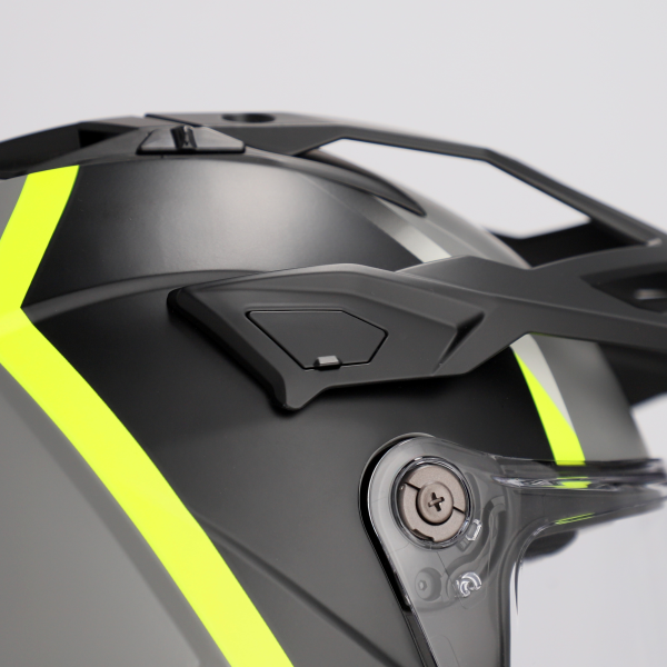 Casca integrala Acerbis Attack Negru/Galben Fluo XXL-3