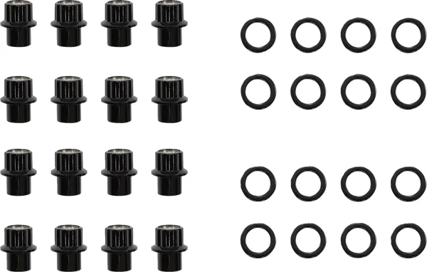 Carbon Lug Nuts Silver 