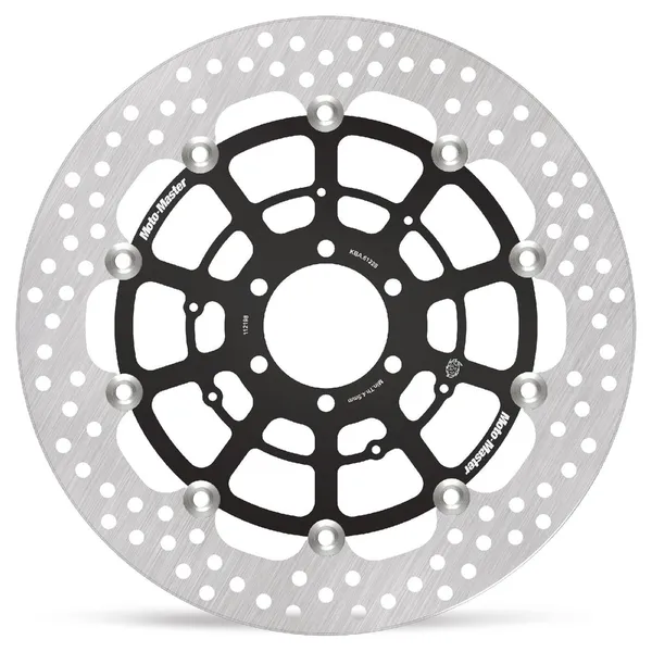 Halo Series Floating Rotor Black, Stainless Steel-1