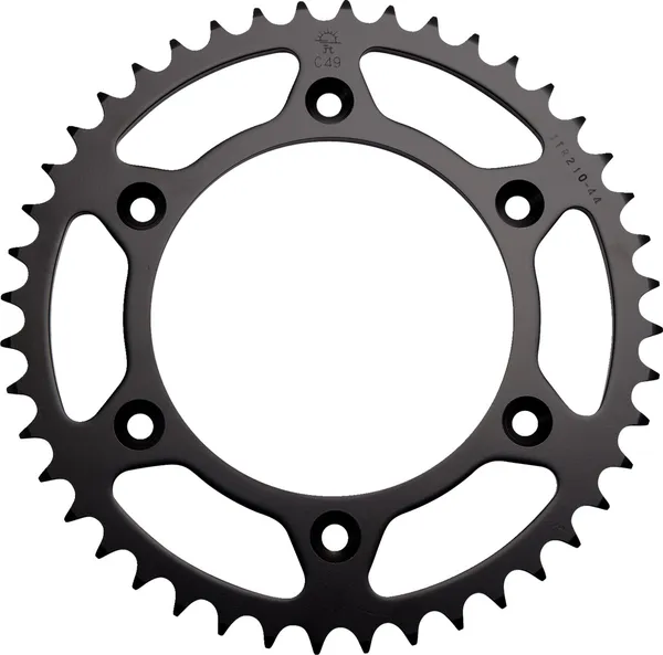 JT SPROCKETS Steel Rear Sprocket Black 