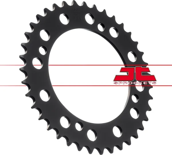 JT SPROCKETS Steel Rear Sprocket Black -1