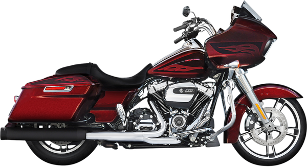 Muffler Slip-on 4(r) Duals For Touring Black, 2, nordicamoto.ro