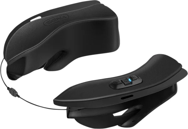 10upad Bluetooth Communication Cheek Pad System Black, 1, nordicamoto.ro