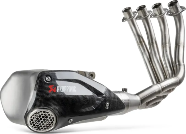 Sistem complet de evacuare Racing Line, culoare Street Silver, 1, nordicamoto.ro
