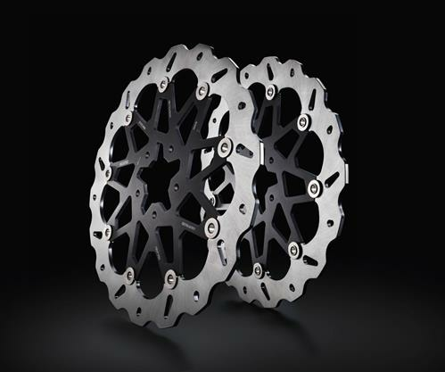 Wave brake disc set-1