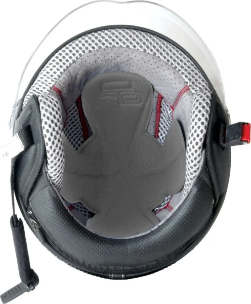 Flower Helmet Liner Gray-1