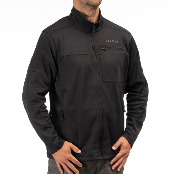Geaca Snowmobil Klim Glacier Mid Layer Black-37
