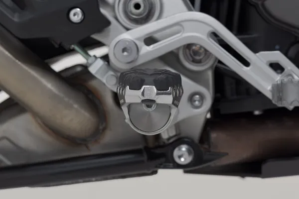 Evolution Footrest Black, Silver-1