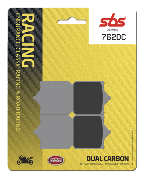 Dc Racing Dual Carbon Brake Pads, 1, nordicamoto.ro